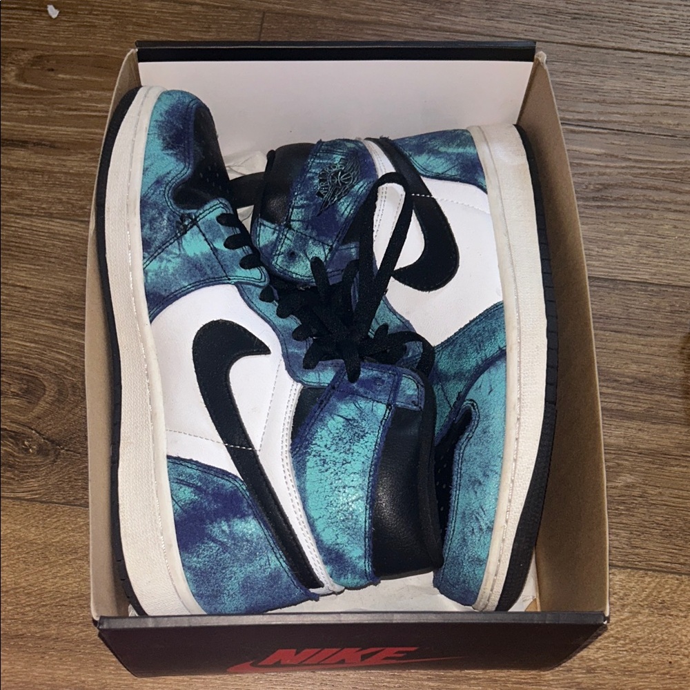 Jordan Tie dye Nike Air Size 8 women’s 6.5 youth
